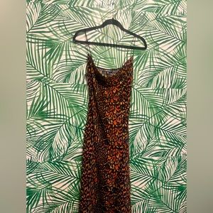 Misguided long cheetah dress✨
